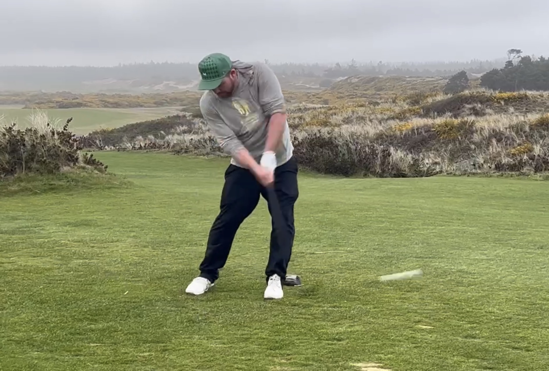 Dr. Josh Fischer swing at Bandon Dunes — Functional Golf Academy